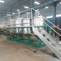 Máquina de refinación de aceite de palma cruda de acero inoxidable 2t